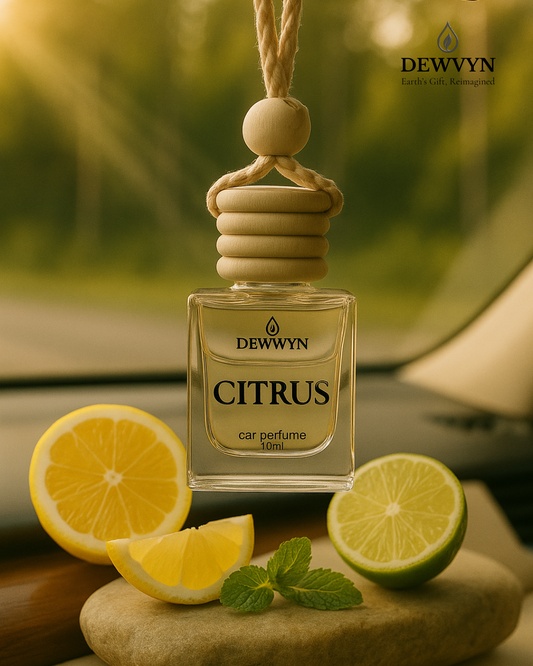 Dewvyn Hanging AirLoop – Car Perfume - Citrus